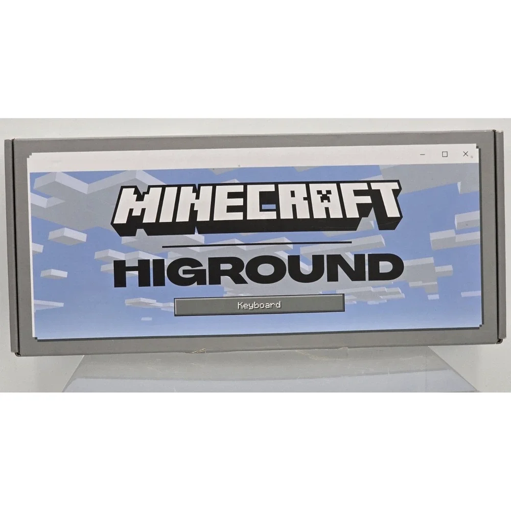 Minecraft Hi ground Keyboard, Gaming Keyboard - USED ONE TIME - Complete
